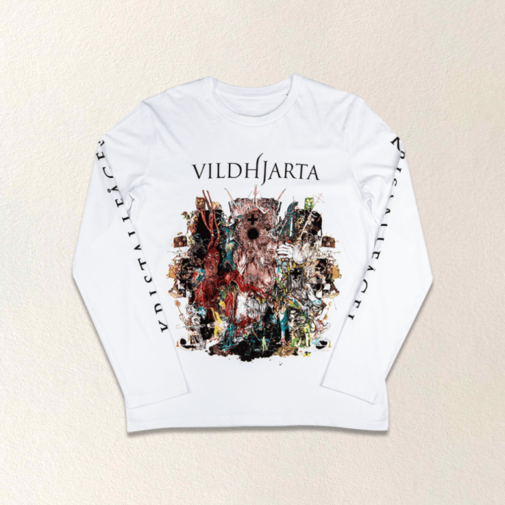 Vildhjarta Merch Vildhjarta White Sweatshirt Band Gifts For Fans