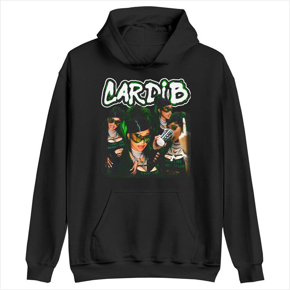 Vintage Cardi B Hoodie Cardi B Merch Gift Ideas For Fans Birthday Gifts For BFF