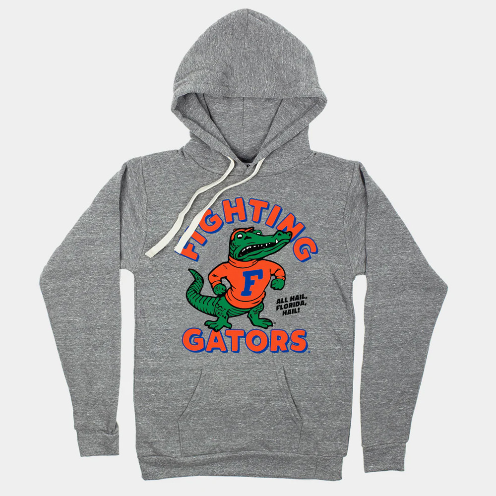Vintage Florida Fighting Gators Hoodie Presents For Basketball Fans