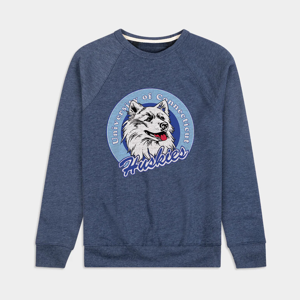 Vintage UConn Huskies Sweatshirt Good Gifts For Basketball Lovers