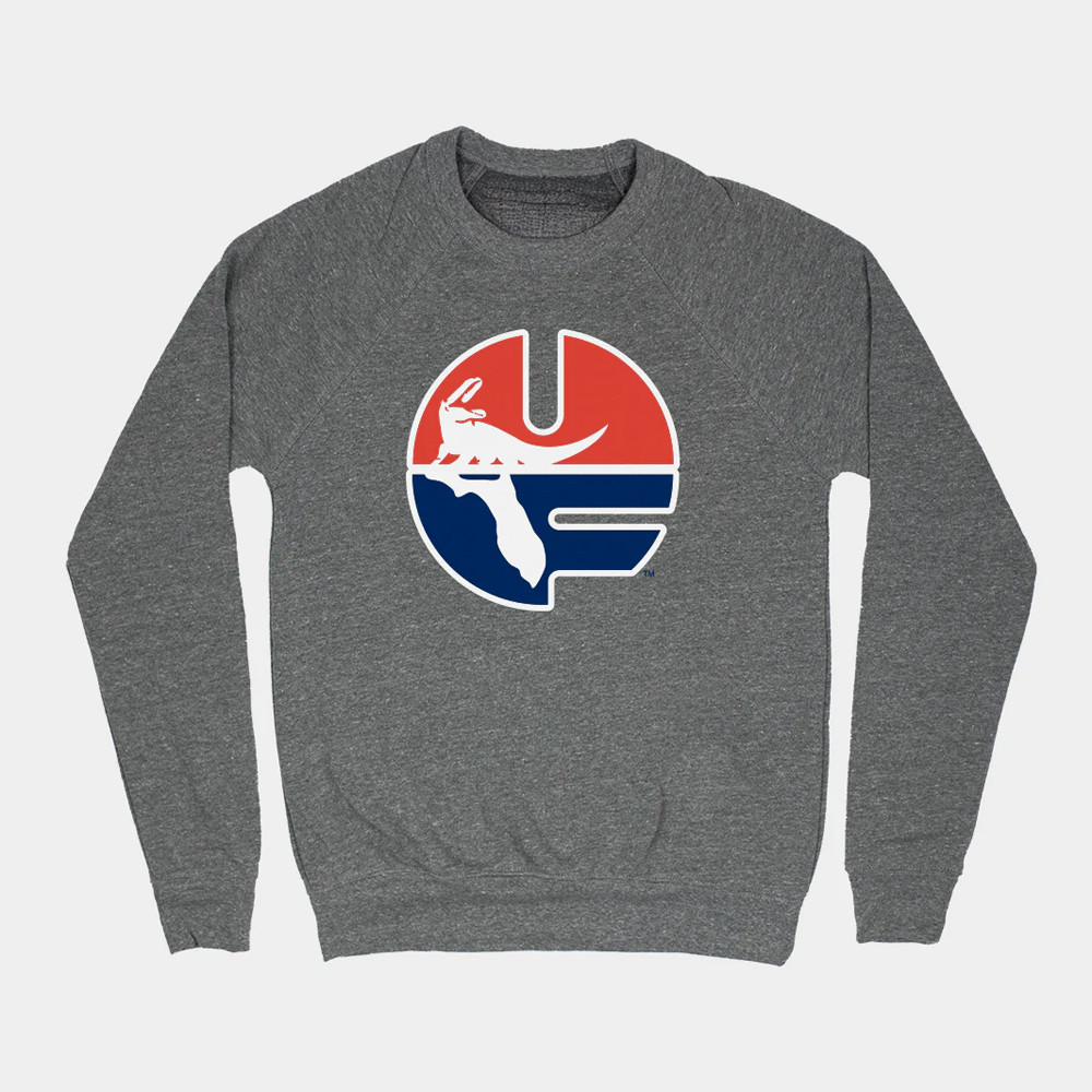 Vintage University of Florida Logo Sweatshirt Gift For Basketball Lover