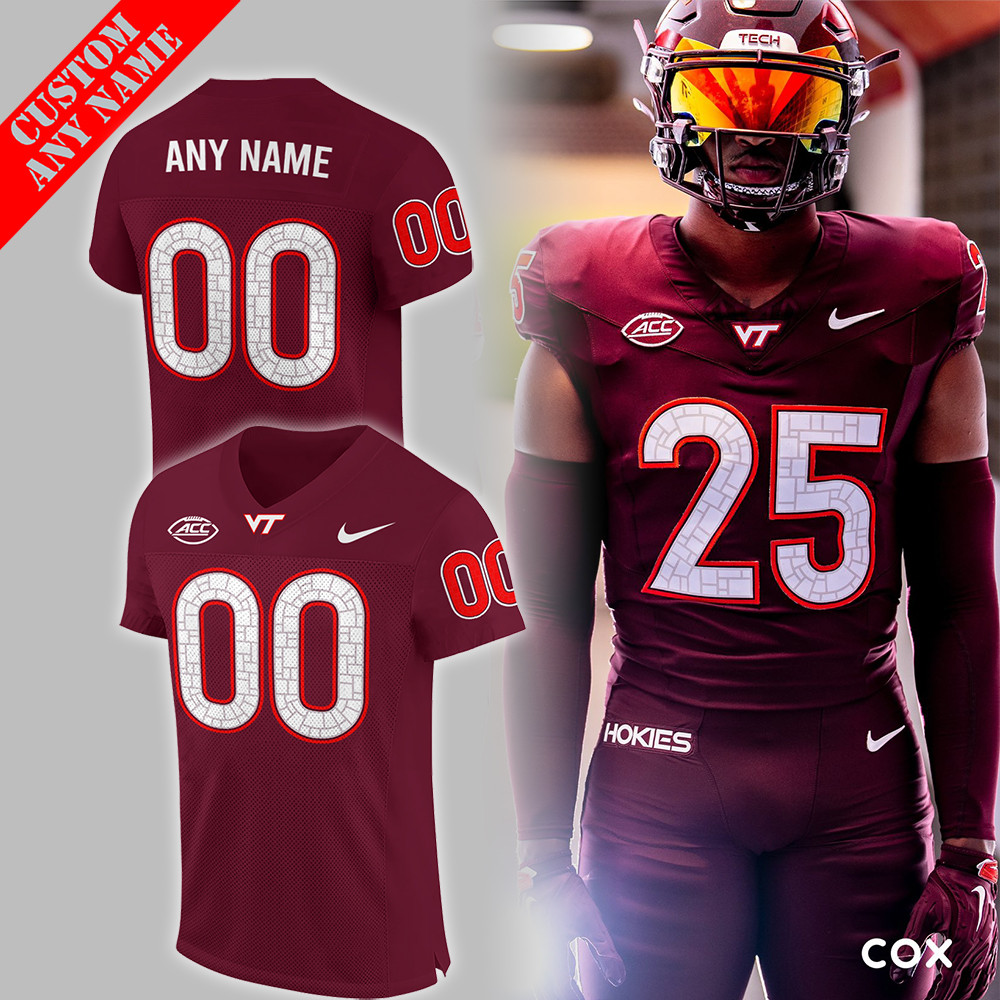 Virginia Tech Hokies Football Ncaa 2025 Custom Gift For Hokies Fans