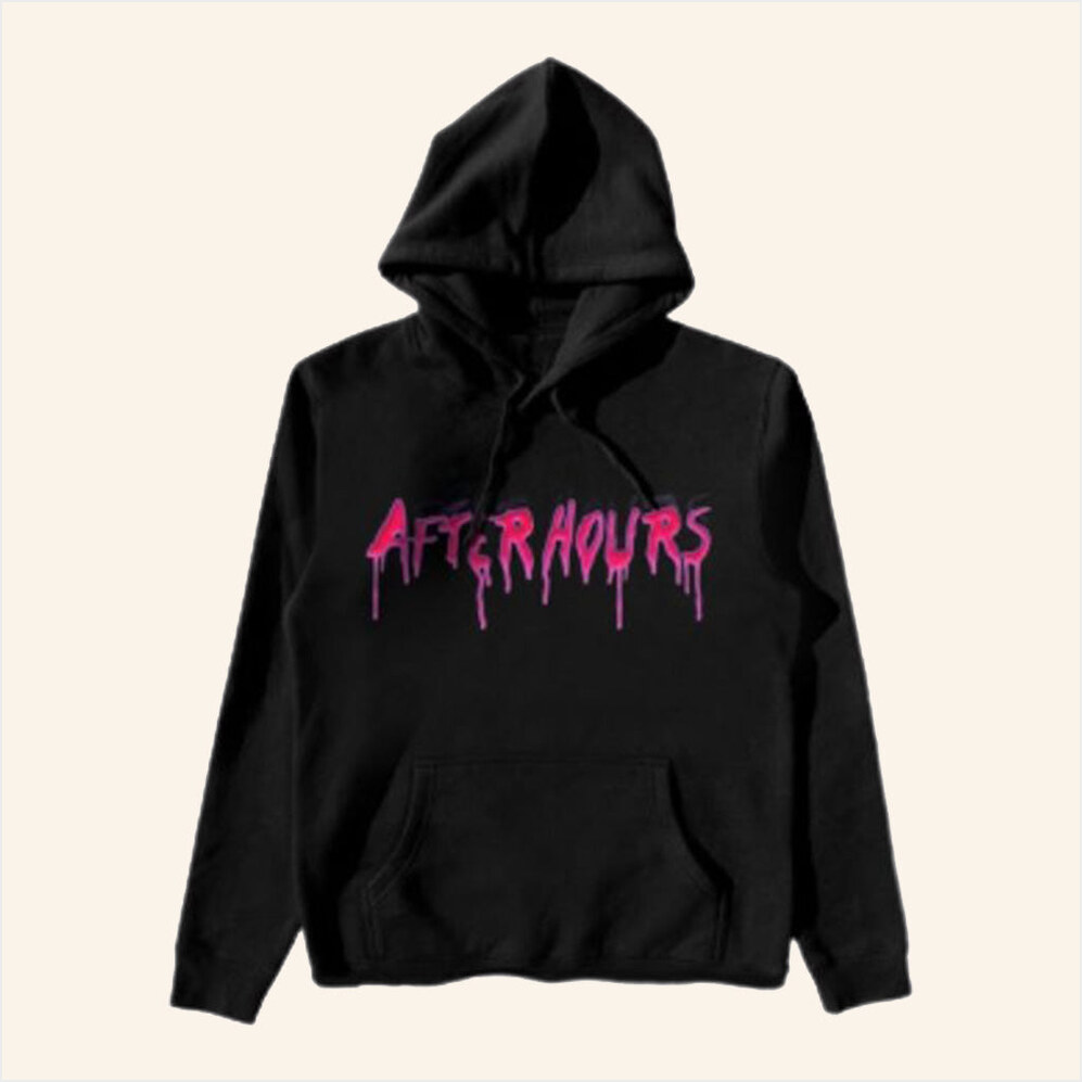 Vlone X After Hours Blood Drip Hoodie The Weeknd After Hours Til Dawn Tour Merch Fan Gifts