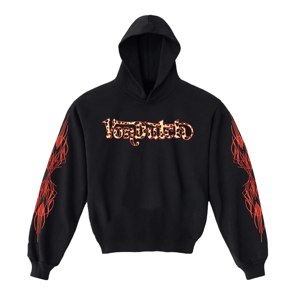 Von Dutch Cheetah Pinstripe Hoodie Dad Fathers Day Gifts