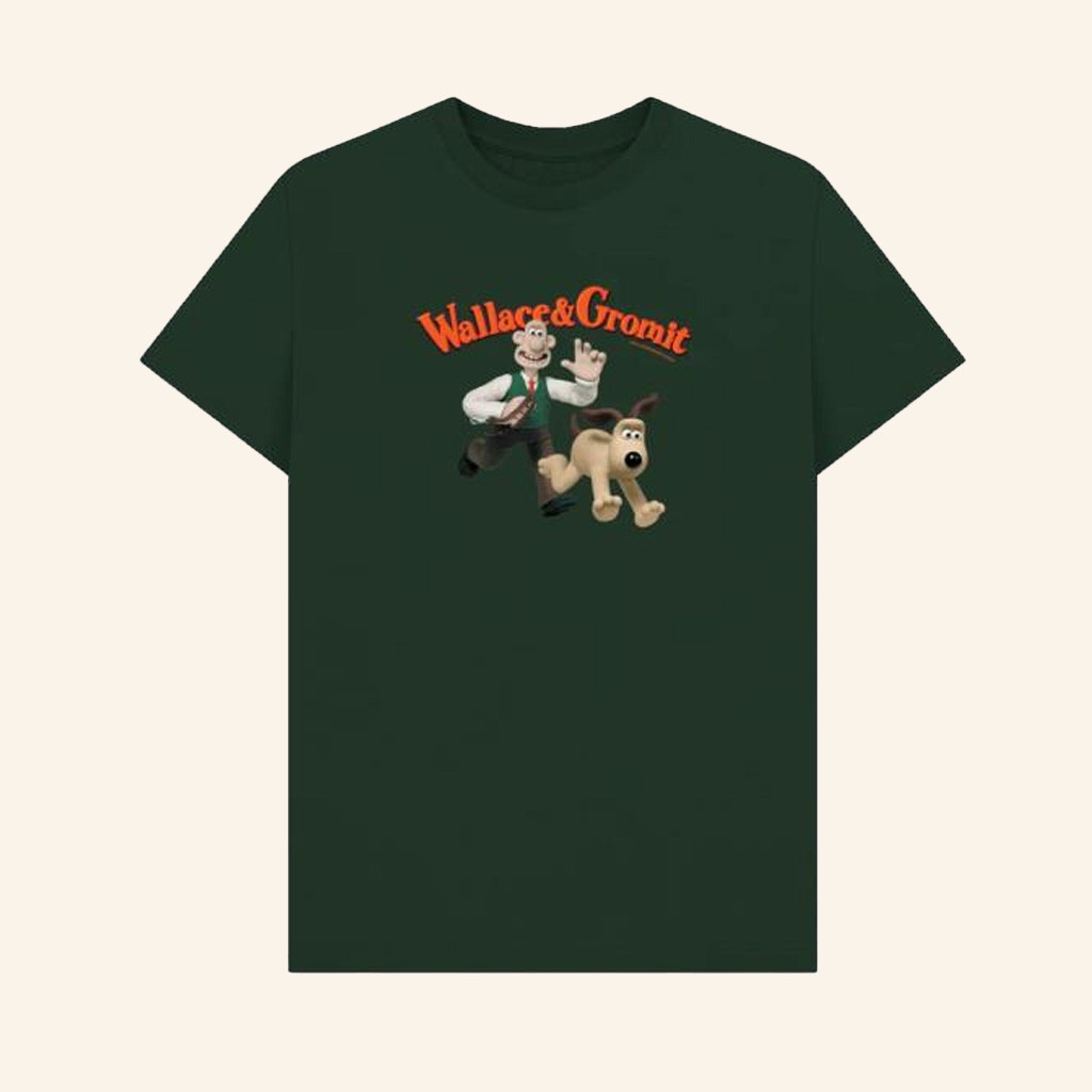 Wallace And Gromit Merch Wallace And Gromit On The Run T-Shirt For Friends