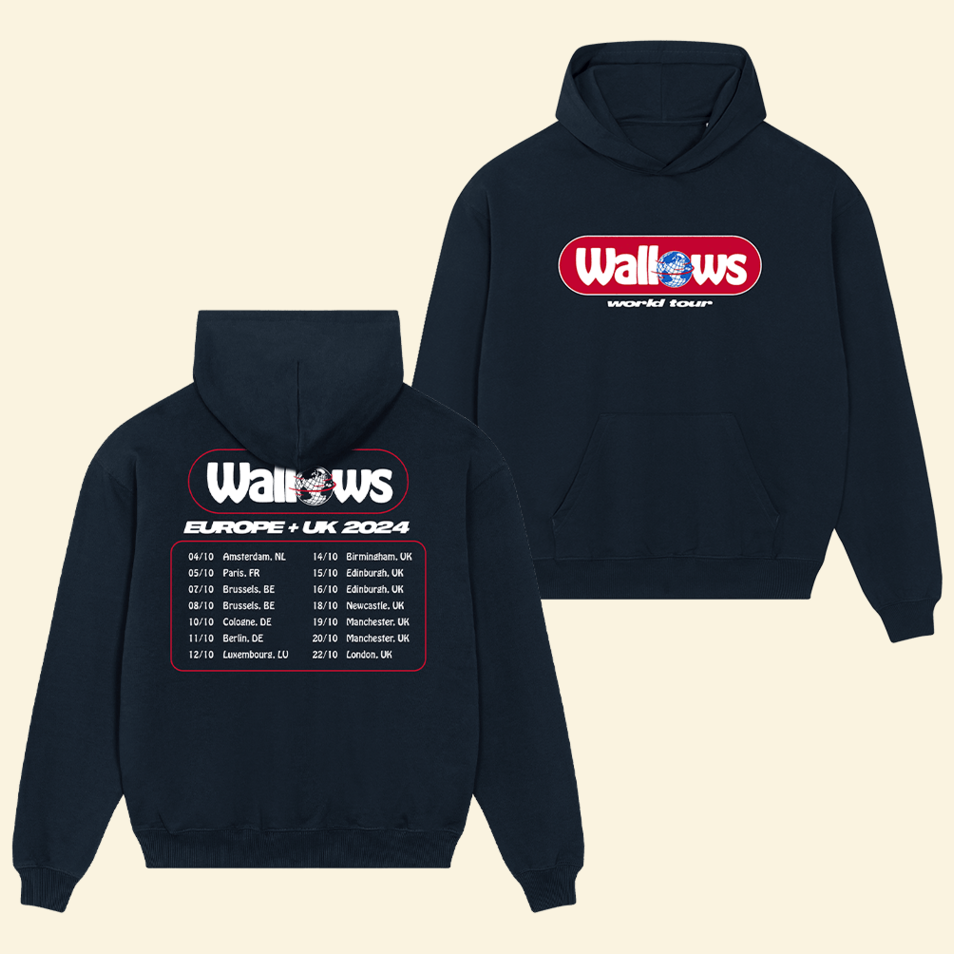 Wallows Globe Tour Hoodie Wallows Tour Merch Awesome Father's Day Gifts Best Friend Gifts