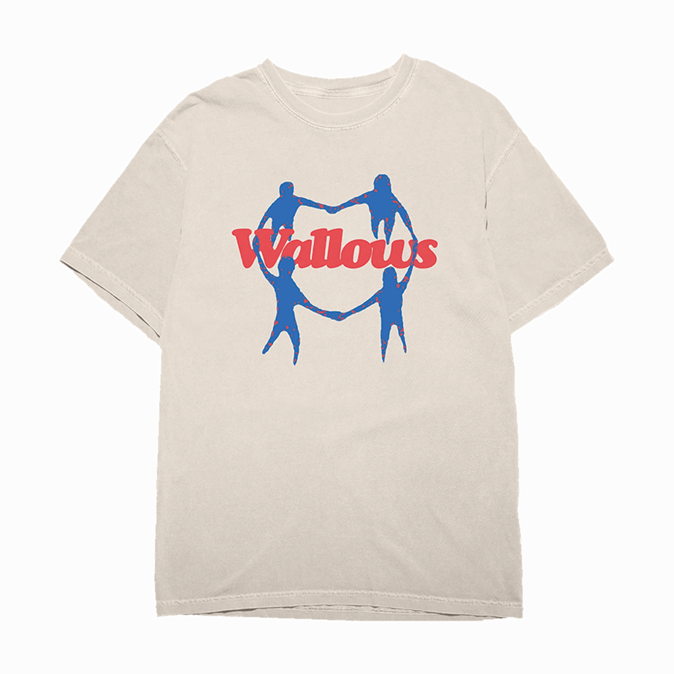 Wallows Merch Wal Heart Chain T-Shirt Unique Father'sDay Gifts For Rock Band Fans Gifts For BFF