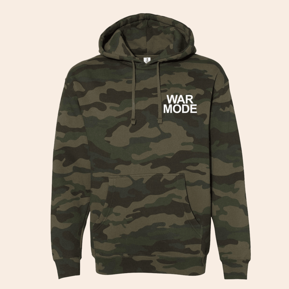 War Mode Camo Hoodie War Mode Merch Best Father's Day Gifts For Husband Gifts For Best Friend