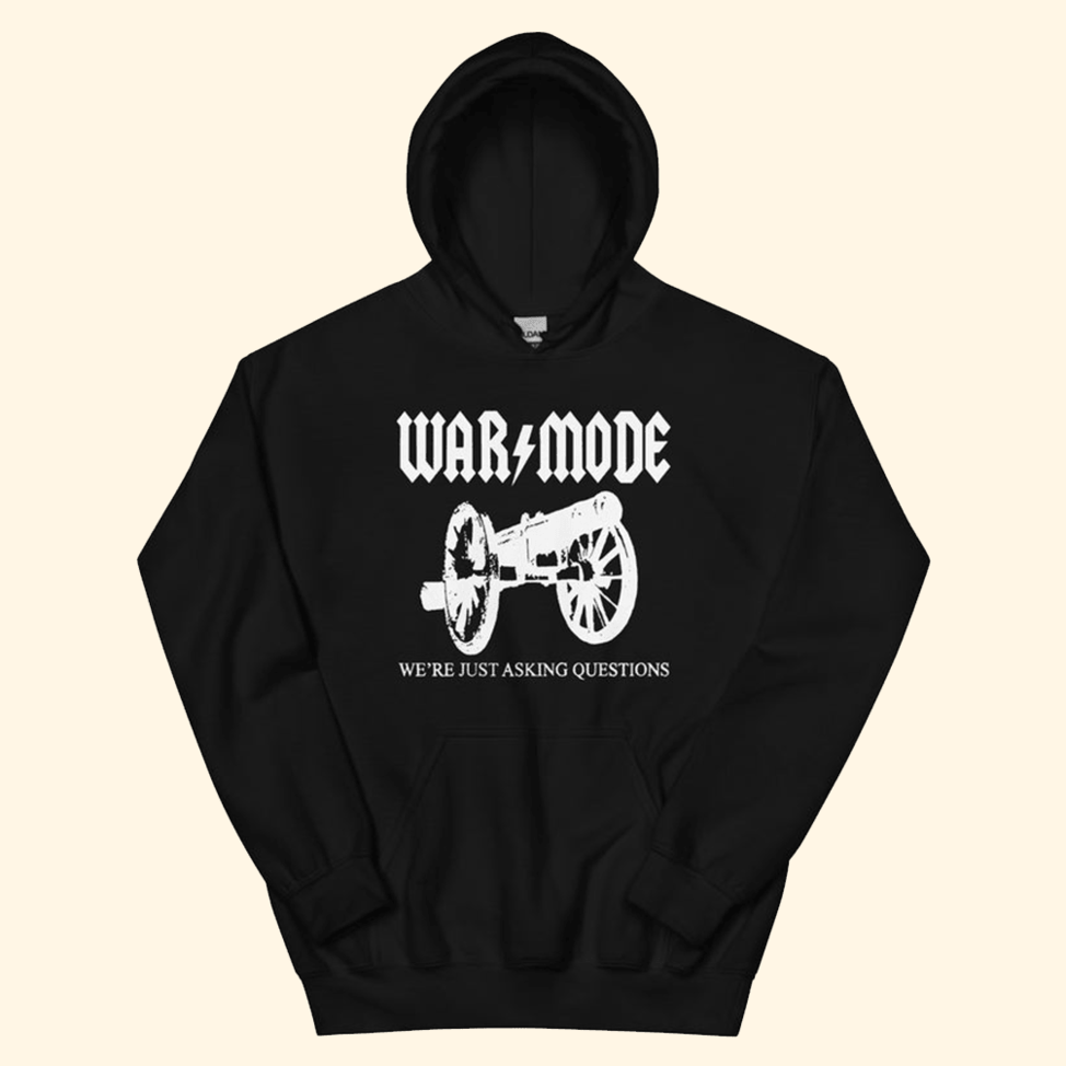 War Mode Cannon Hoodie War Mode Merch Dad Birthday Gifts For Father's Day 2025 Gifts For Dad