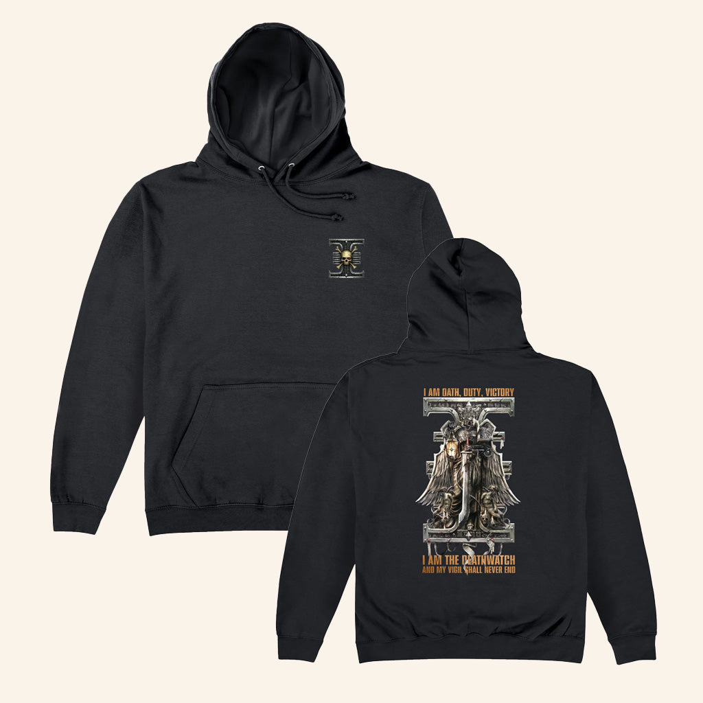 Warhammer Merch Deathwatch I Am The Deathwatch Hoodie Gifts For Him