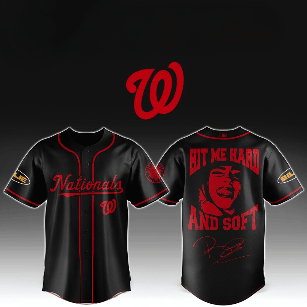 Washington Nationals X Billie Echo Year One Tribute Jersey Nationals Merch Gifts For Fans