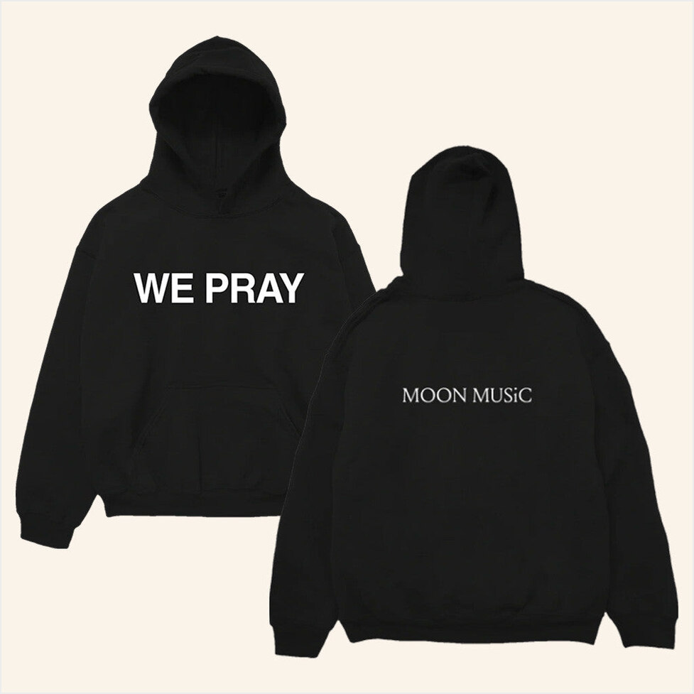We Pray Hoodie Coldplay Merch Gifts For Mom Birthday Gift Ideas Christmas Presents