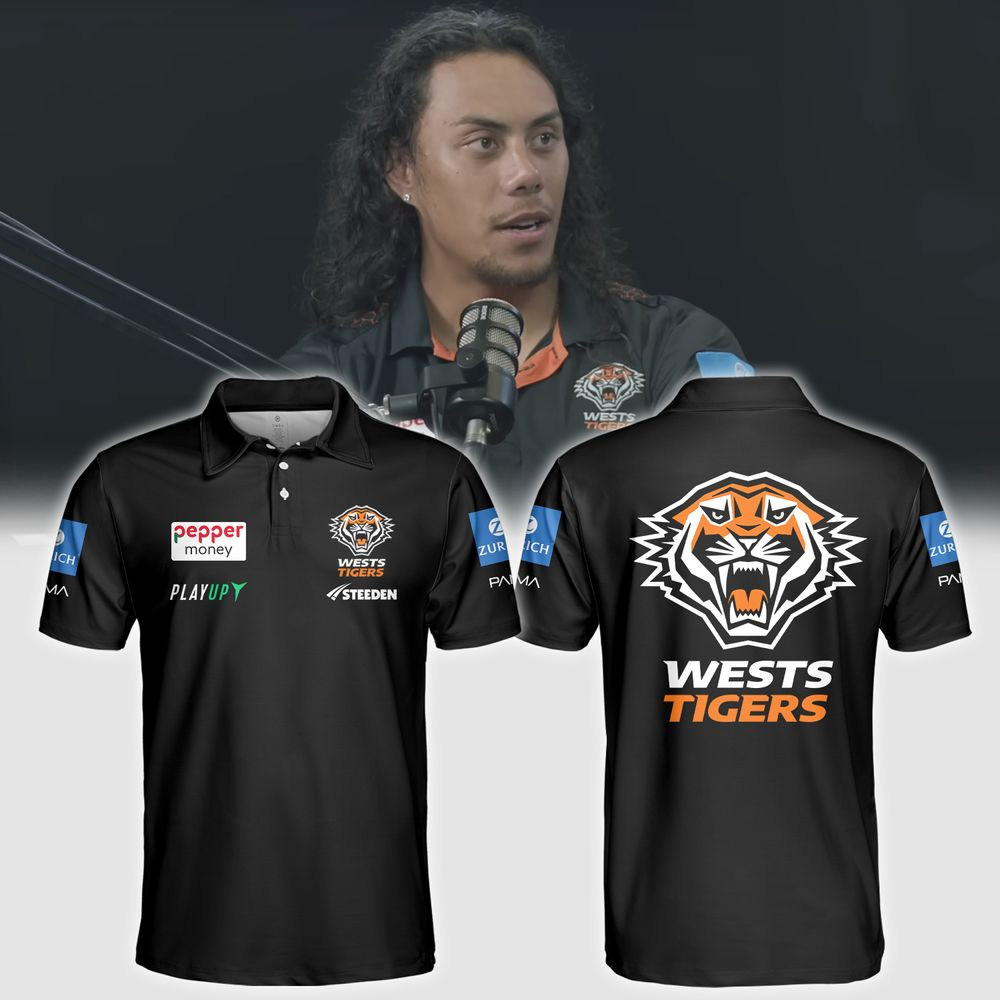 Wests Tigers New Special Polo Shirt Wests Tigers Merch Father's Day Gifts For Grandpa