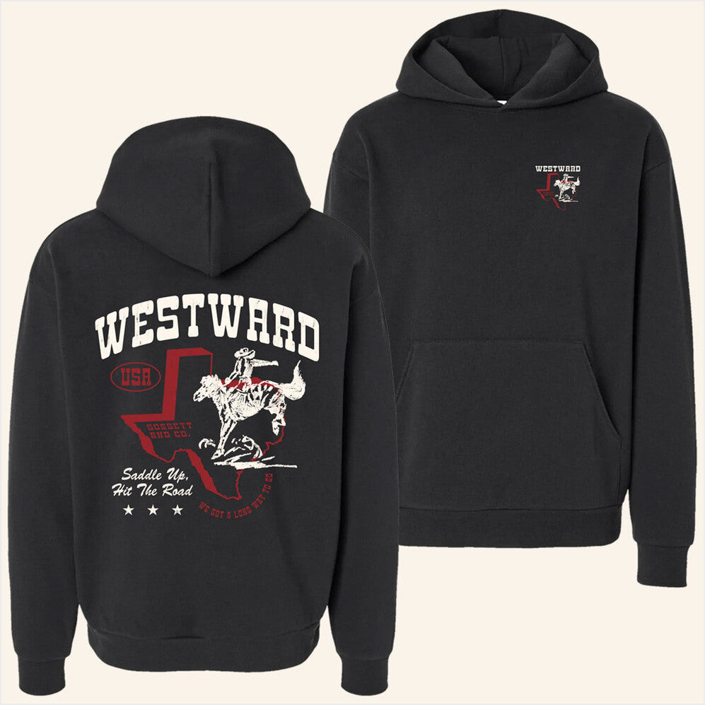Westward Cowboy Hoodie Dylan Gossett Merch Best Friend Birthday Gifts Christmas Presents
