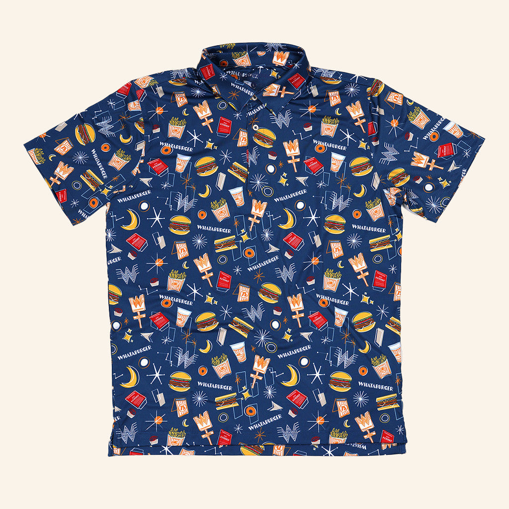 Whataburger Merch Chubbies 75 Years Polo Shirt Gifts For Husband