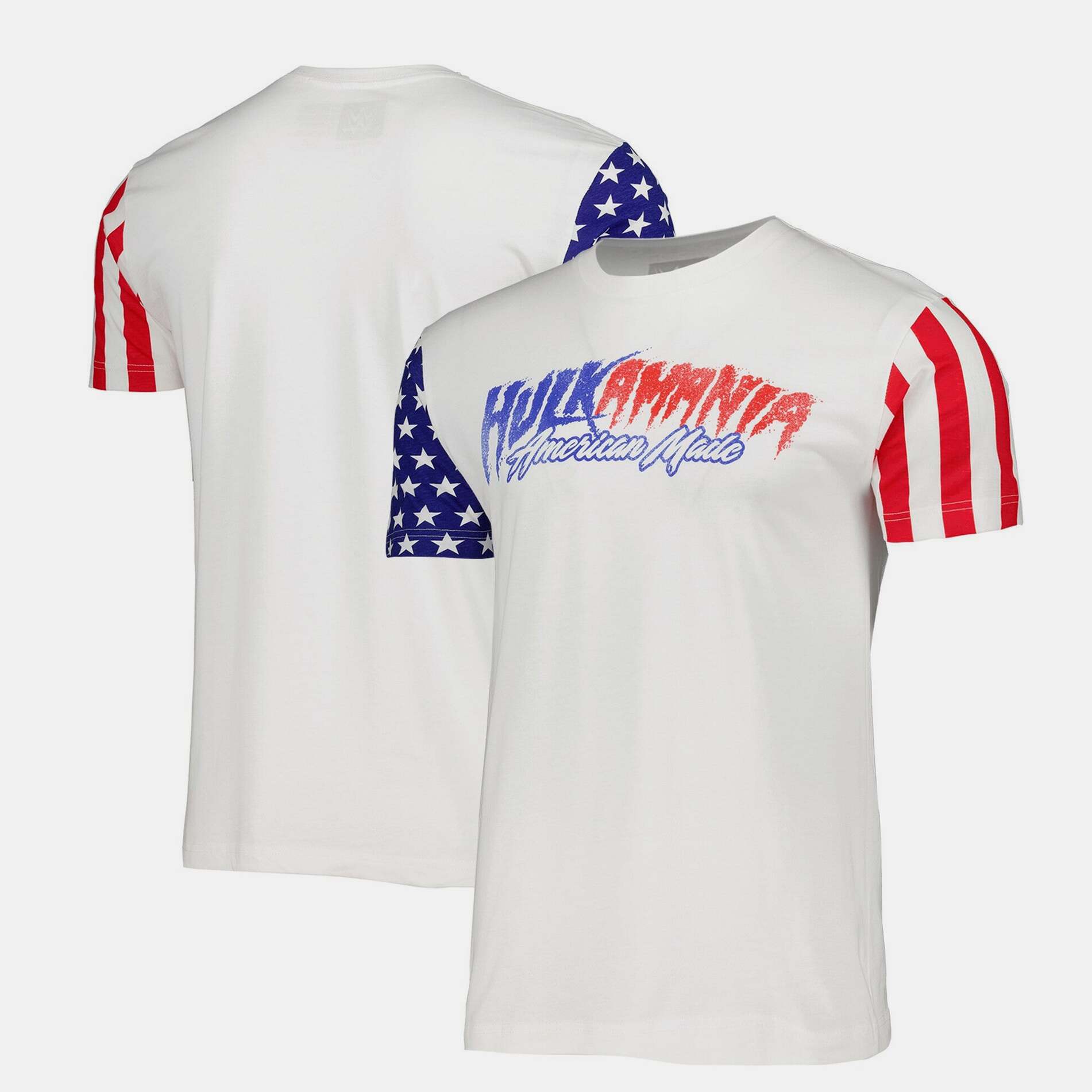White Hulk Hogan Stars Stripes Tshirt Hulk Hogan Merch Birthday Gifts For BFF