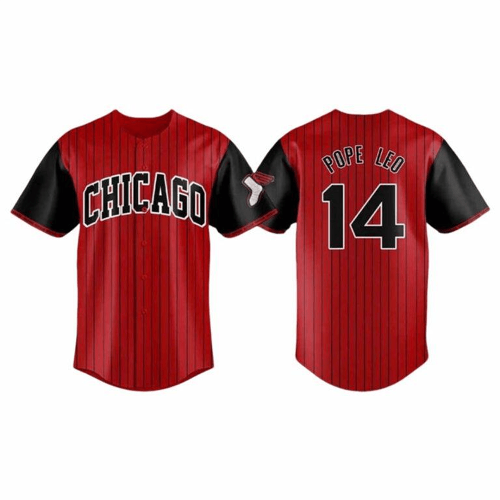 White Sox Pope Leo XIV City Connect 2025 Baseball Jersey Gifts For Baseball Fan