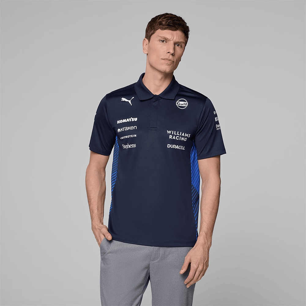 Williams F1 Merch Williams Racing 2025 Team Polo Shirt Williams F1 Merch Unique Gifts For Dad