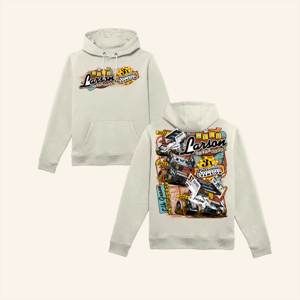 Winners' Row Design Hoodie Kyle Larson Merch Birthday Gifts For Racing Fans BFF Gifts Ideas