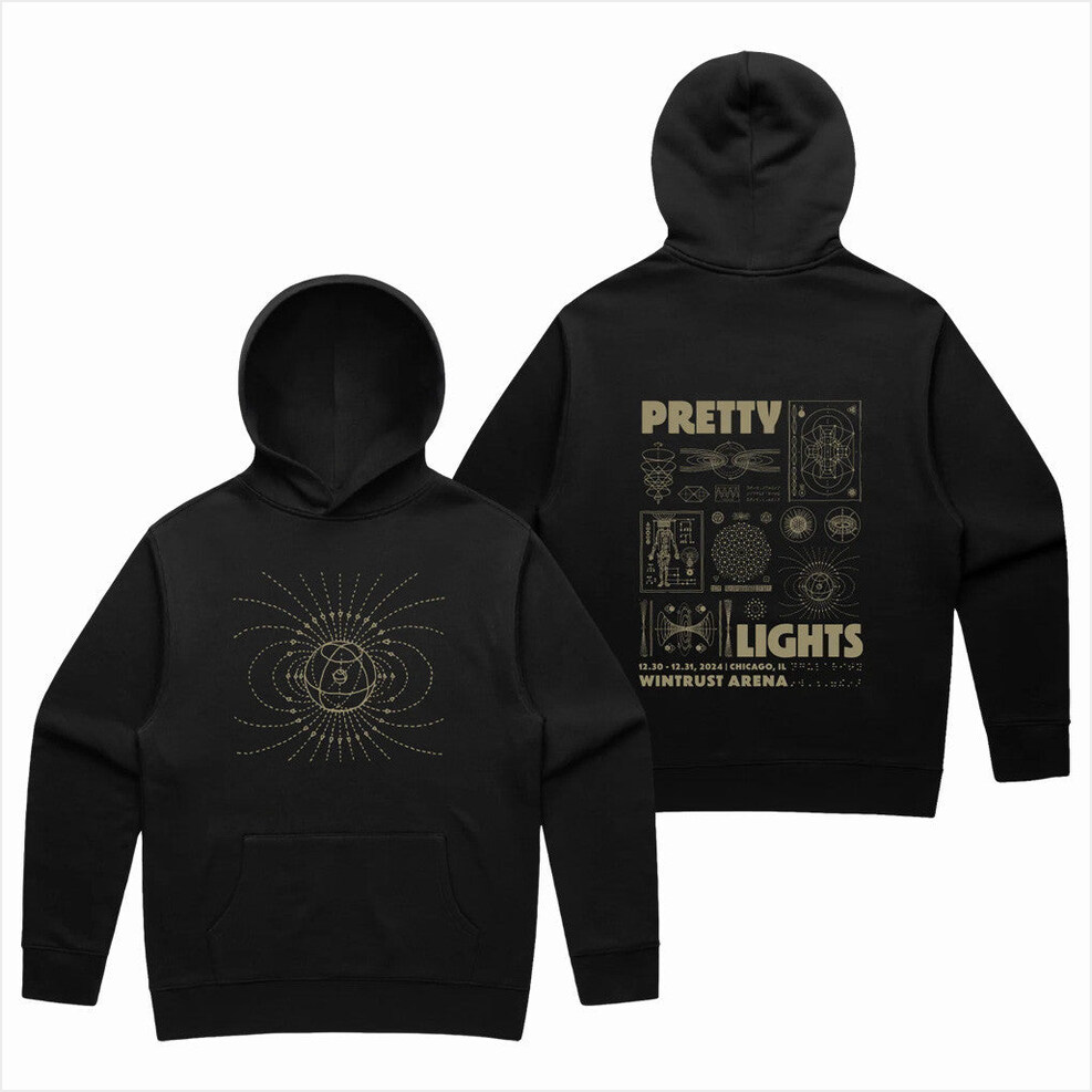 Wintrust Arena Event Hoodie Pretty Lights Merch Gift Ideas For Music Lovers Best Friend Gifts