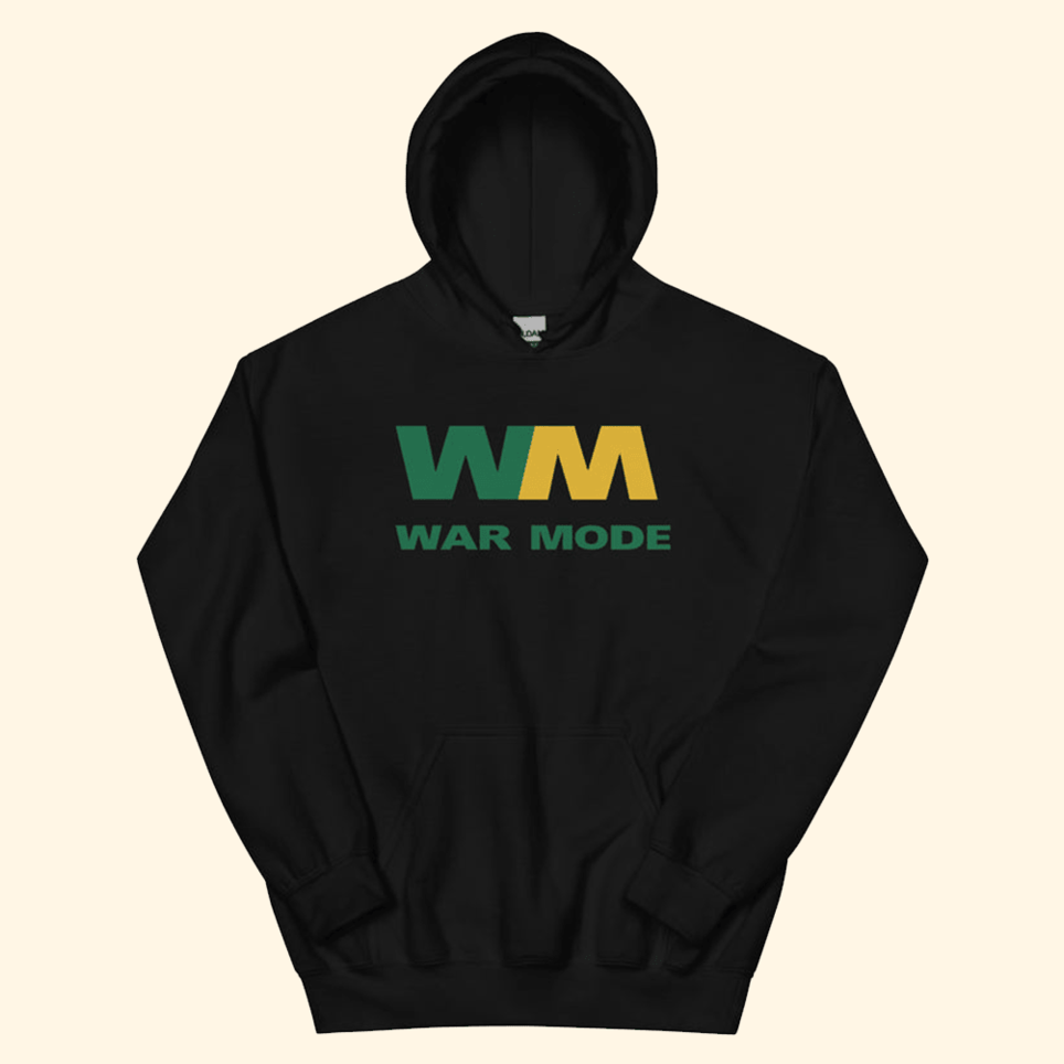 WM War Management Hoodie War Mode Merch Fathers Day Presents Birthday Gifts For Brother