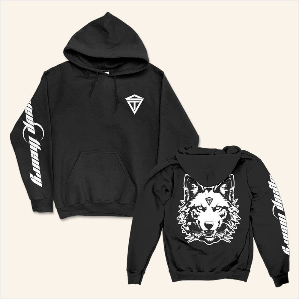Wolf Hoodie Sleep Theory Merch Best Birthday Gifts For Friends Christmas Presents