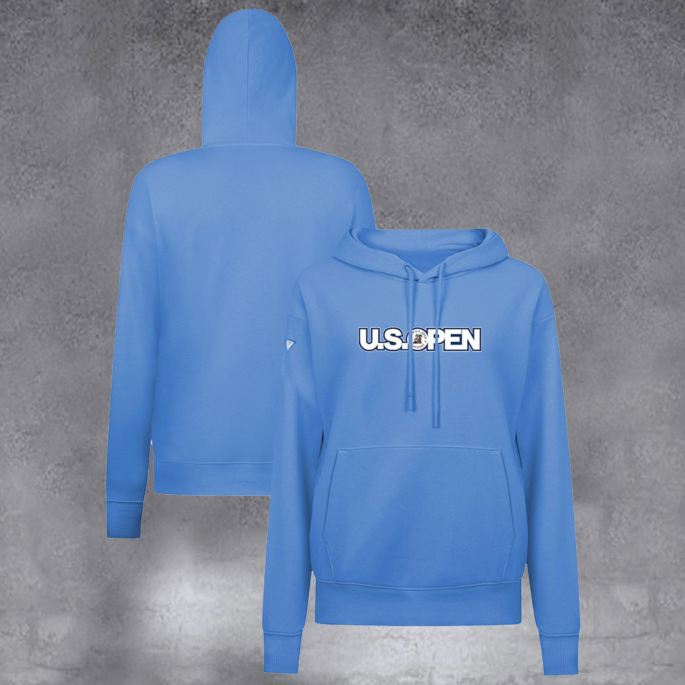 Women's 2025 U.S. Open Blue Adorn Pullover Hoodie Best Ever Gifts For Mom