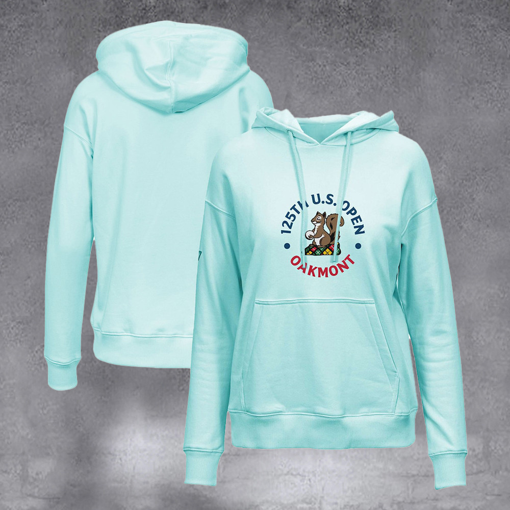 Women's 2025 U.S. Open Deep Pewter Adorn Pullover Hoodie Gifts For Women