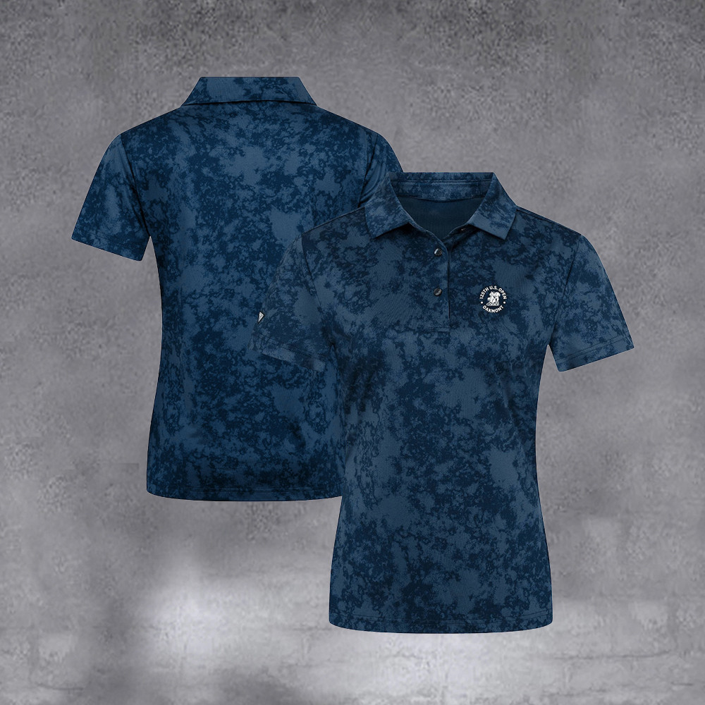 Women's 2025 U.S. Open Navy Whisper Polo Best Ever Presents For Her