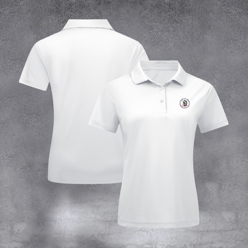 Women's 2026 U.S. Open White Daylight Polo Gifts For Her