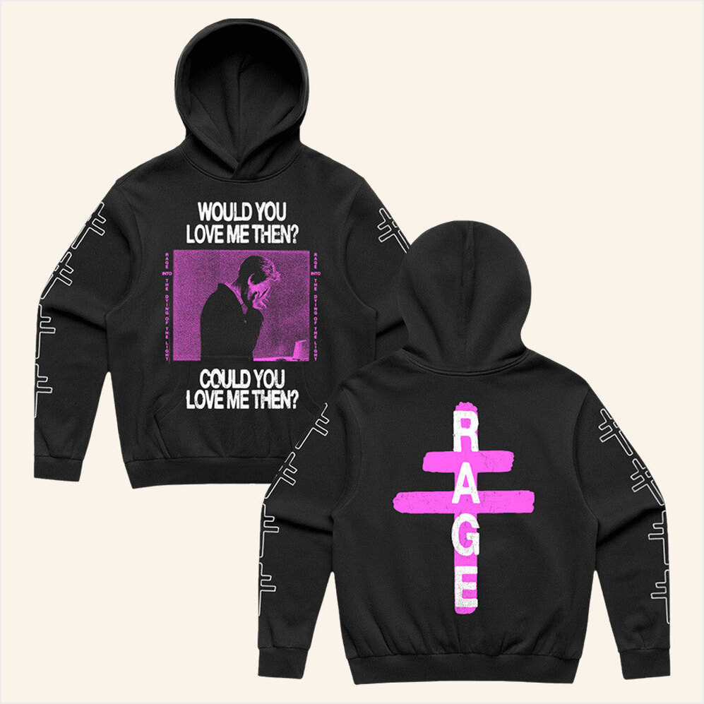 Would You Love Me Then Black Hoodie President Band Merch Gifts For Fans Gifts For Friends