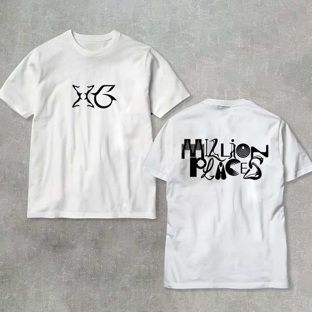 XG Million Places Shirt XG World Tour T-Shirt Million Places Album Apparel Fans Gifts