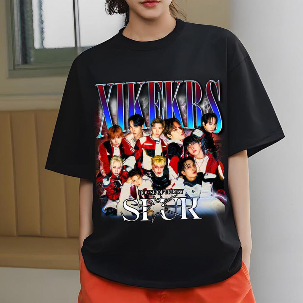 Xikers 2025 World Tour Shirt, Xikers Spur, Xikers Road to XY- Enter the Gate Shirt, Road To XY