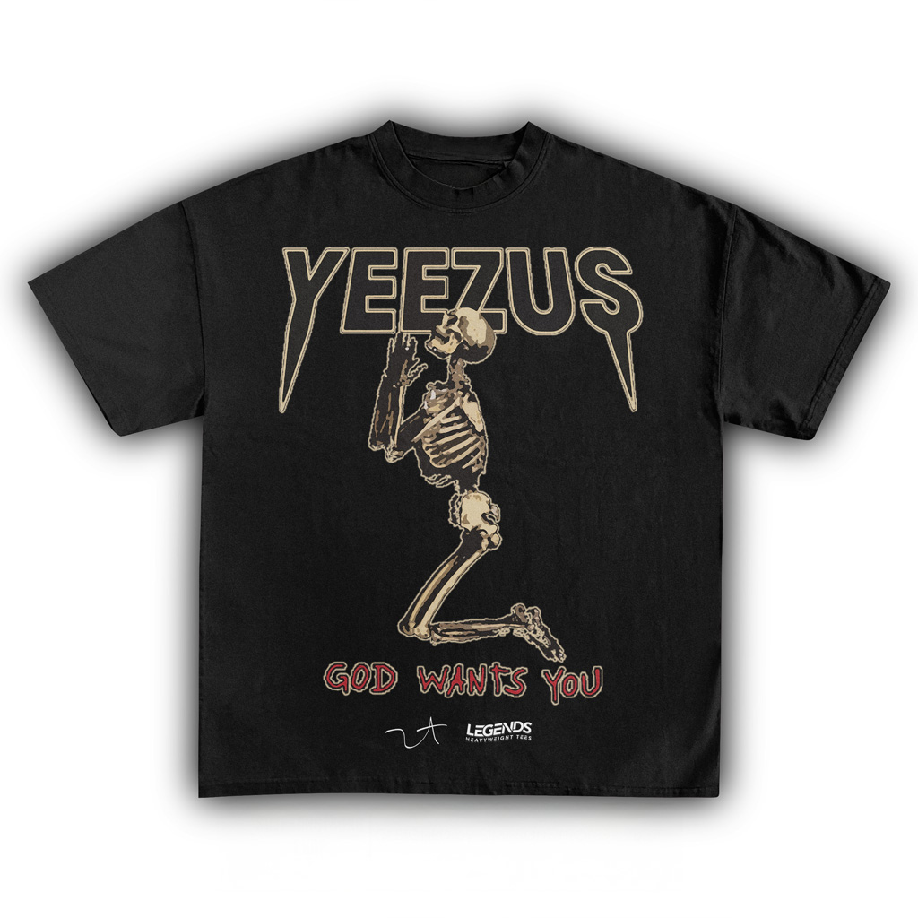 Yeezus Vintage T-Shirt Black Fan Merch Best Gifts For Music Lovers