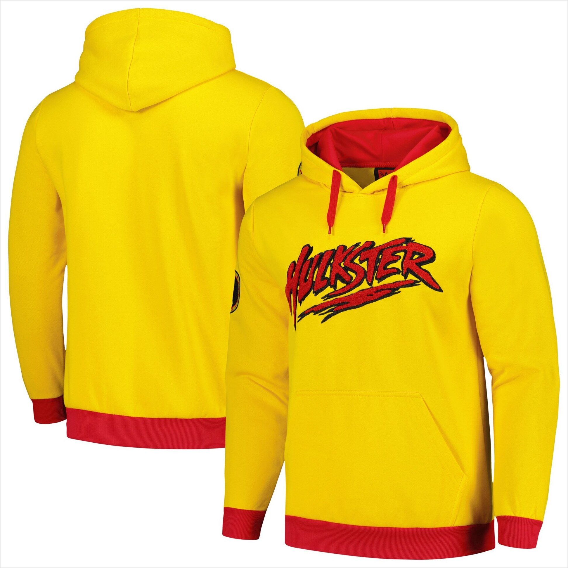 Yellowred Hulk Hogan Chenille Pullover Hoodie Hulk Hogan Merch Birthday Gift Ideas