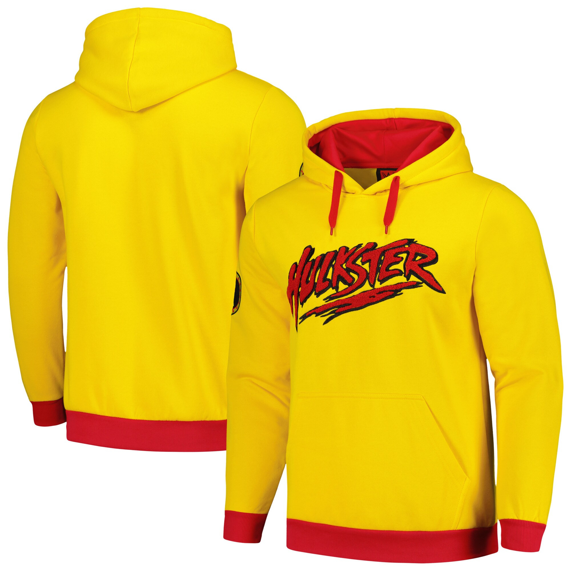 Yellowred Hulk Hogan Chenille Pullover Hoodie Hulk Hogan Merch