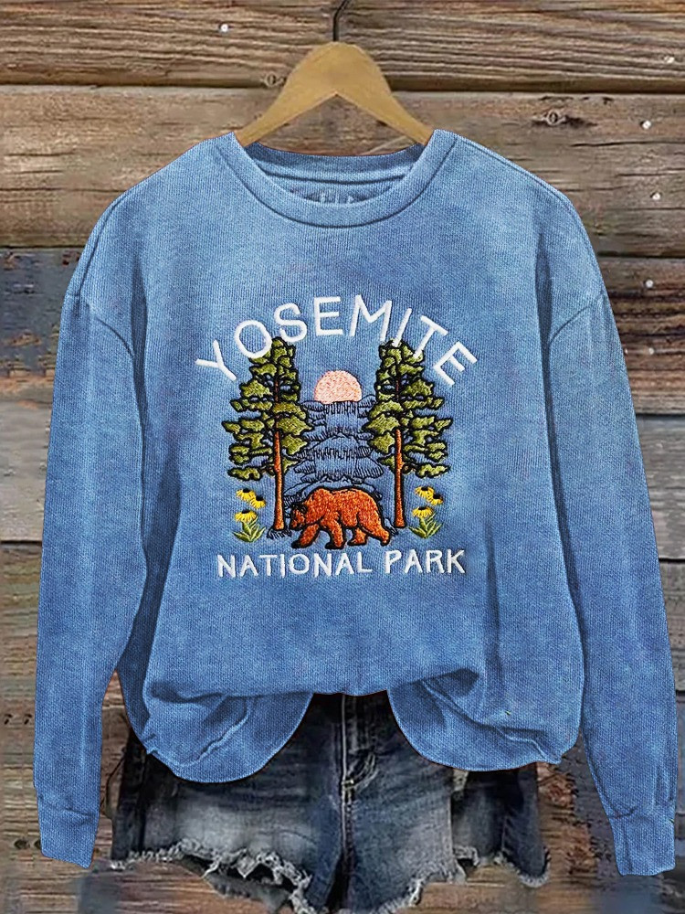 Yosemite Save Our National Park Sweatshirt Support Protect Our National Parks Merch