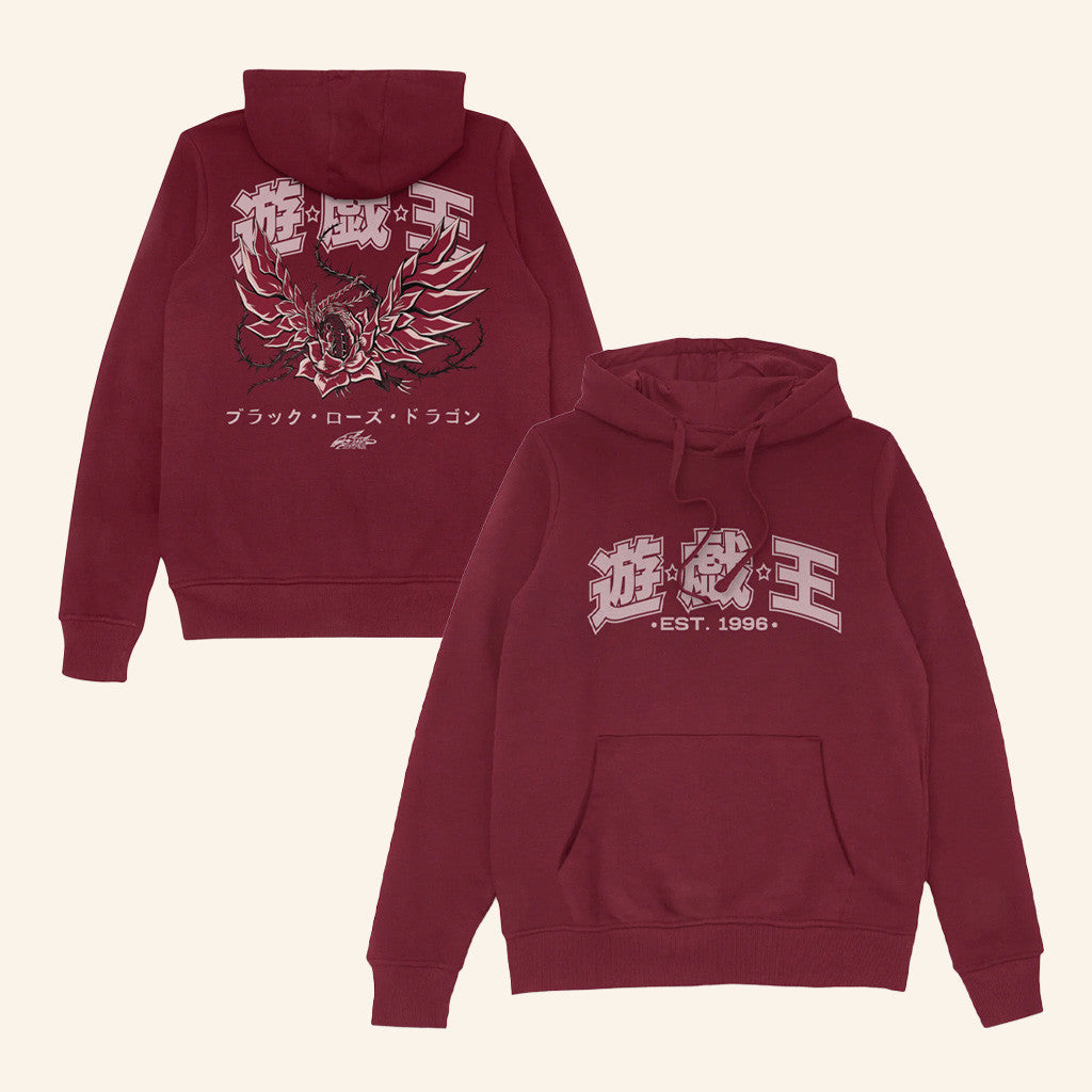 Yugioh Merch Black Rose Dragon Hoodie Gift Ideas For Husband
