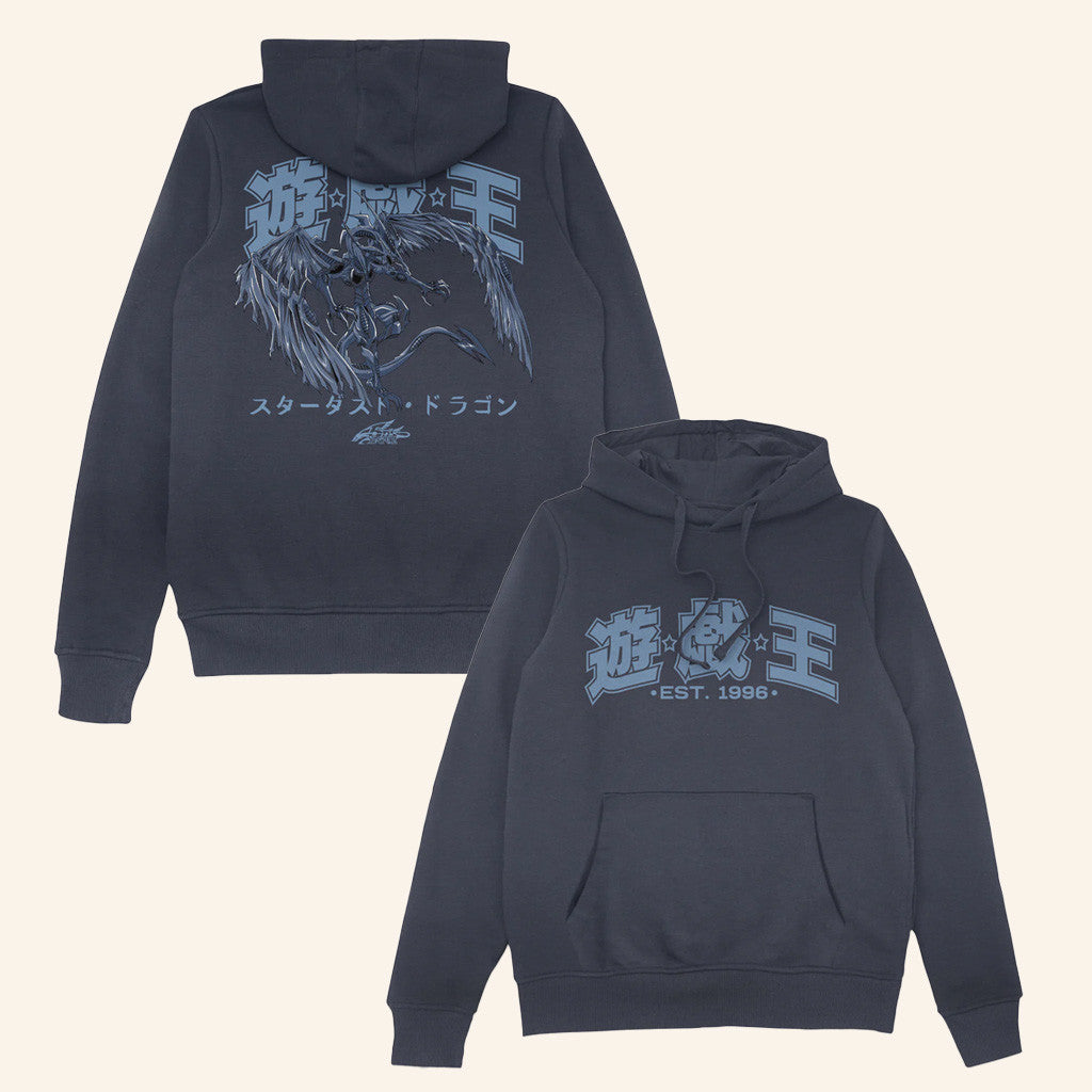 Yugioh Merch Stardust Dragon Navy Hoodie Gifts For Dad