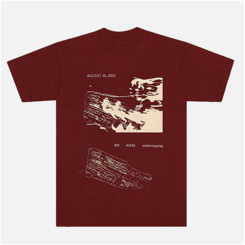 Zach Bryan Red Rocks Merch August 10 2025 Red Rocks Amphitheatre T-Shirt Gift For Dad