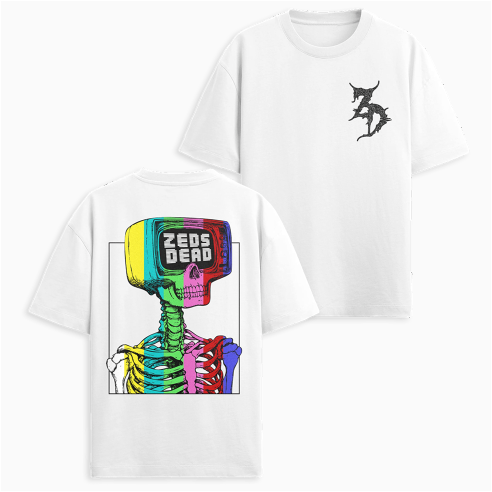 Zeds Dead Merch Test Pattern T-Shirt Zeds Dead Shirt Special Fathers Day Presents Gifts For BFF