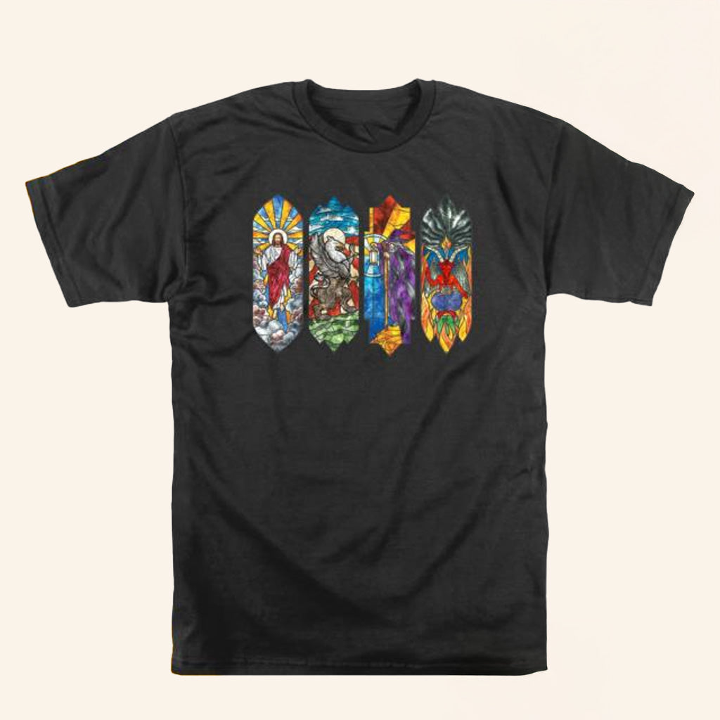 Zero Skateboards Merch Stained Glass Shirt Birthday Gift For Husband