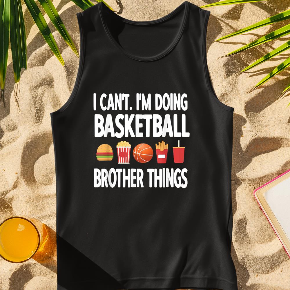 Basketball Brother Things Proud Basketball Player Bro Tank Top