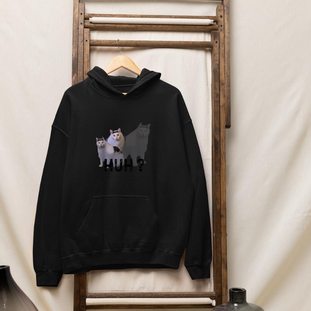 Huh Cat Meme Hoodie