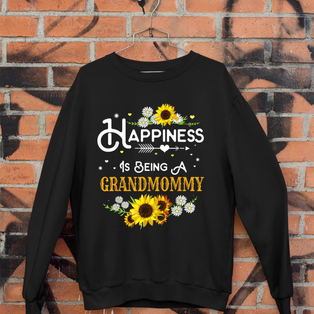 Happiness is Being a Grandmommy Mother's Day Gift Sweatshirt