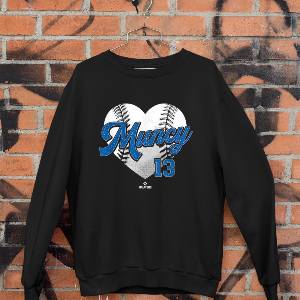 Baseball Heart Max Muncy Los Angeles MLBPA Sweatshirt