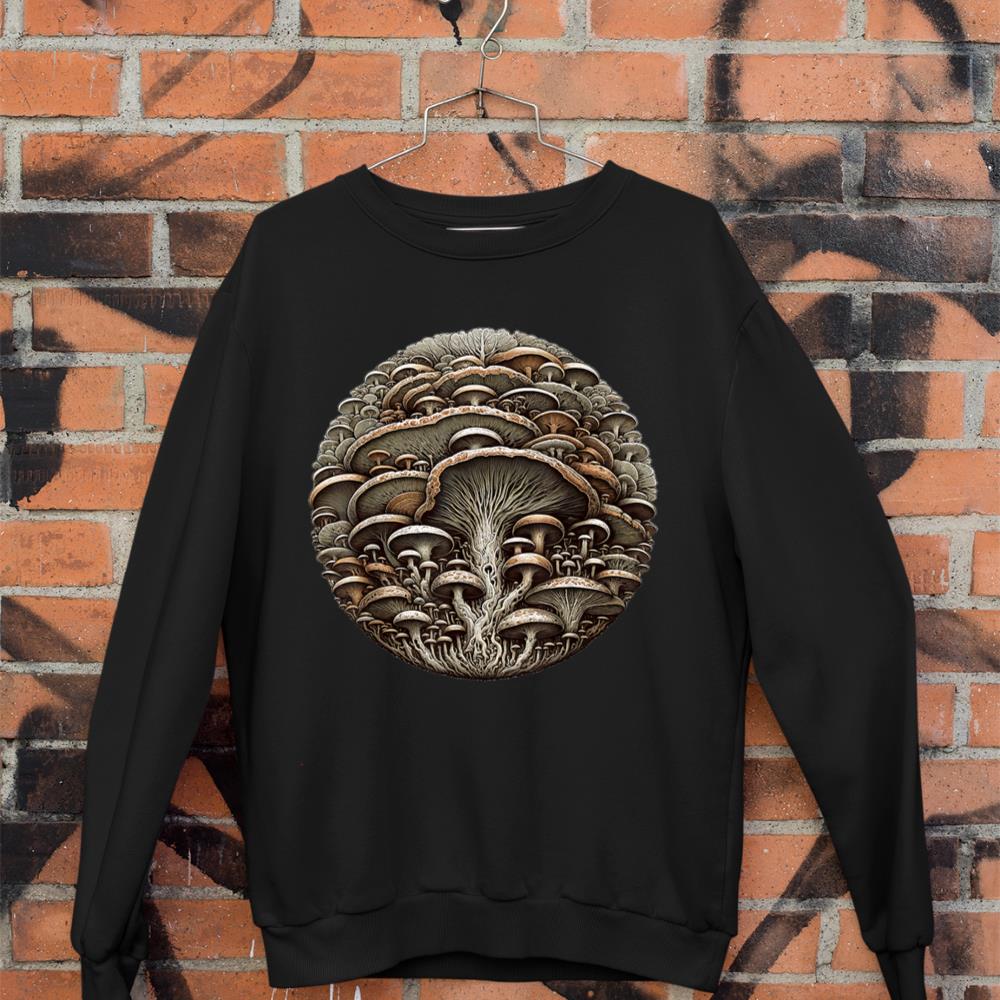 Cottagecore Mushroom Garden Lover Sweatshirt