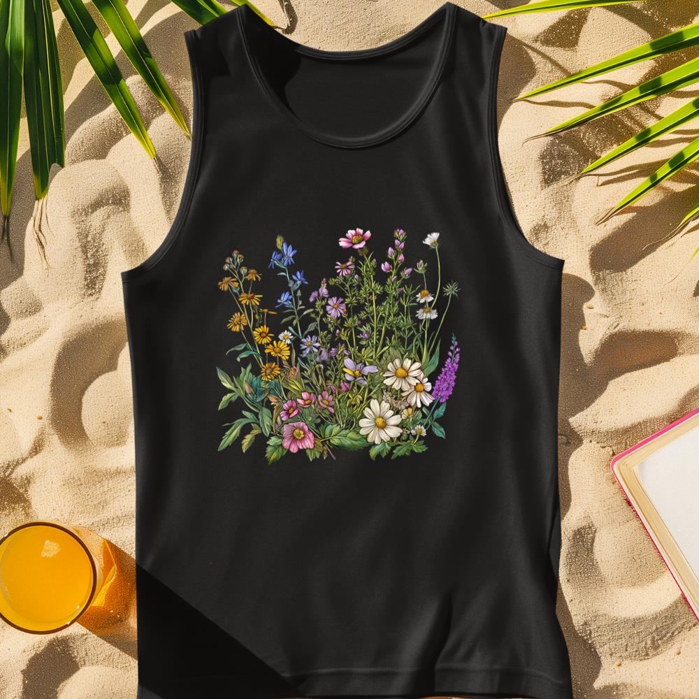 Perennial Wildflower Garden Tank Top