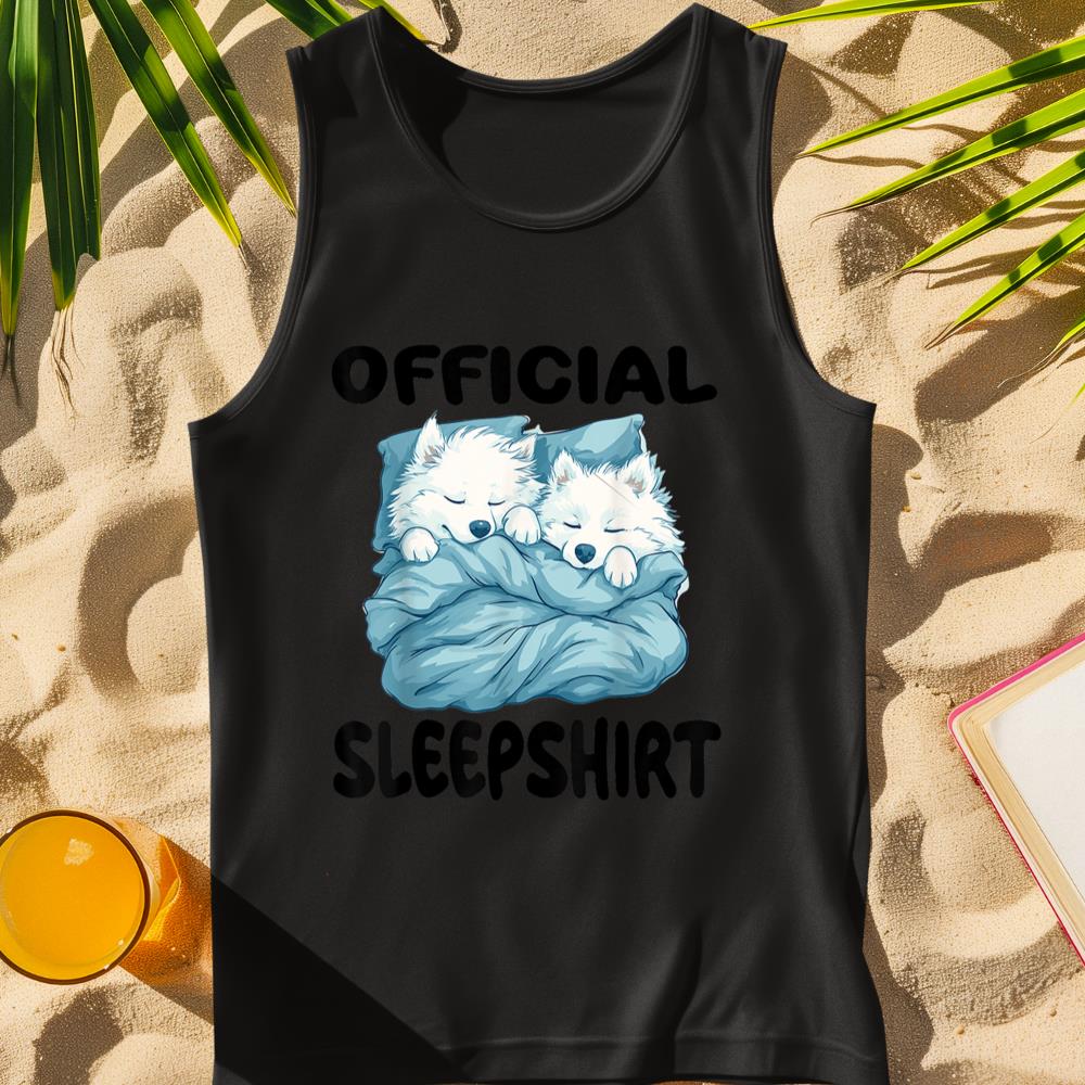 American Eskimo Dog Official Sleepshirt Pajamas Nightgown Tank Top