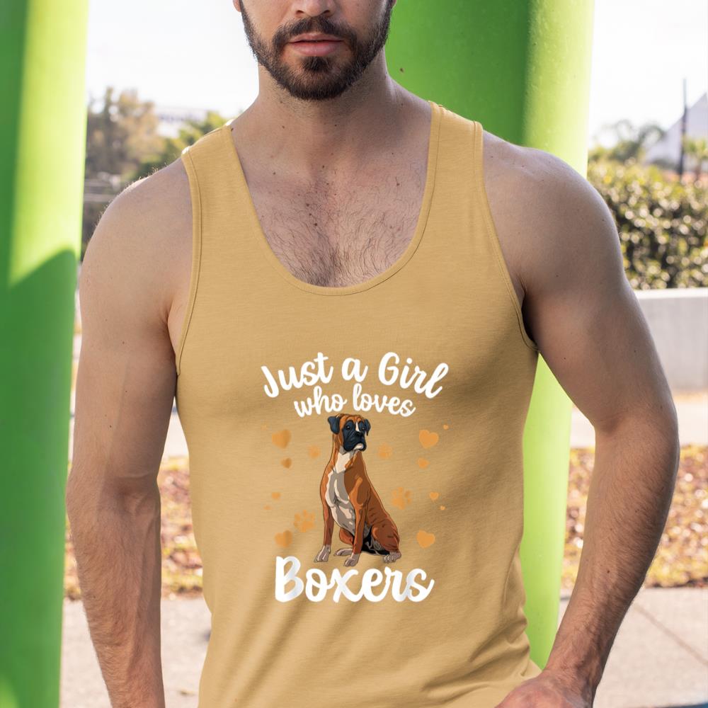 Cool Boxer Dog Art For Girls Women Kids Trainer Boxer Lovers Tank Top - Image 13